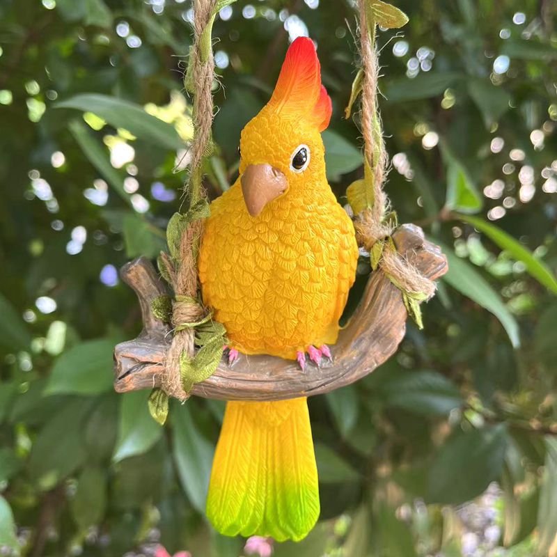 Decorative Parrot Sculpture Homeandso