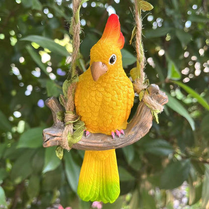 Decorative Parrot Sculpture Homeandso