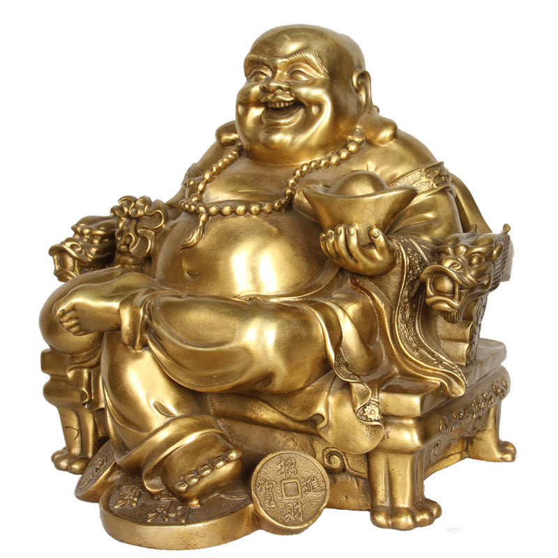 Decorative Happy Buddha Figurine Homeandso