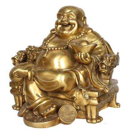 Decorative Happy Buddha Figurine Homeandso