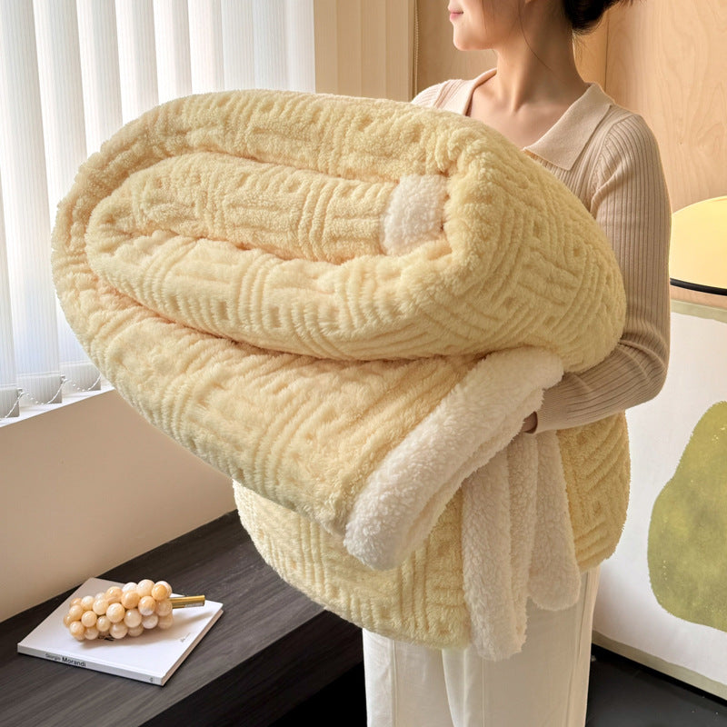 Plush Fleece Blanket Homeandso