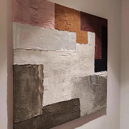Modern Abstract Textured Wall Art Homeandso