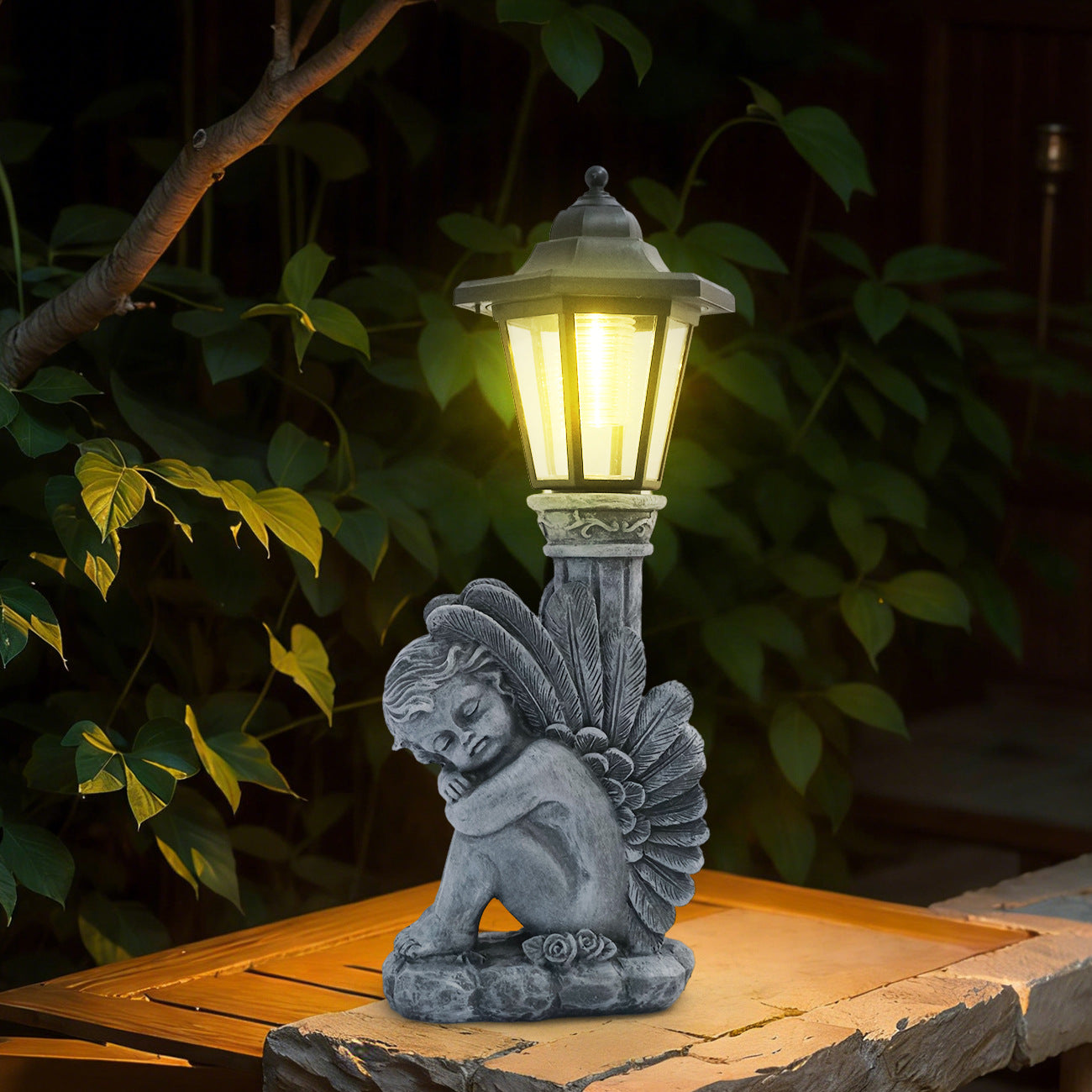 Decorative Angel Lamp Homeandso