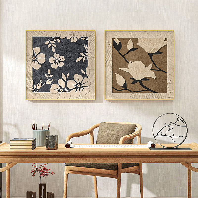 Abstract Line Art Framed Wall Decor Homeandso