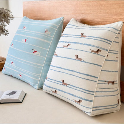 Cozy Textured Reading Pillow