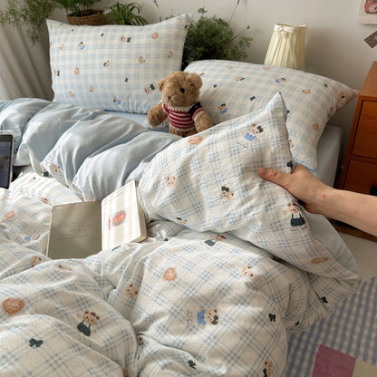 Playful Cartoon Duvet Cover Set Homeandso