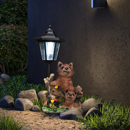 Decorative Dog Lantern Homeandso