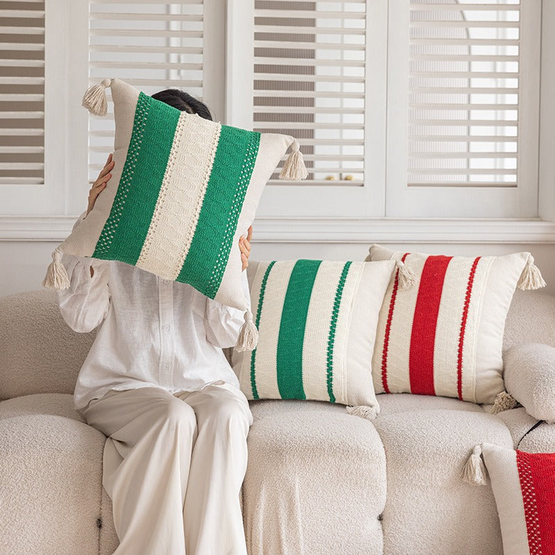 Decorative Textured Throw Cushion