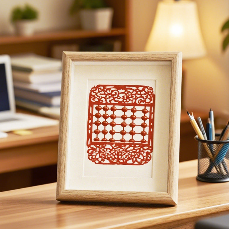 Decorative Abacus Wall Art Frame