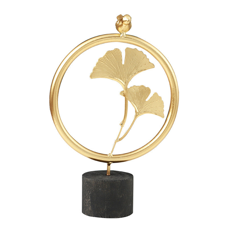 Elegant Ginkgo Leaf Sculpture Homeandso