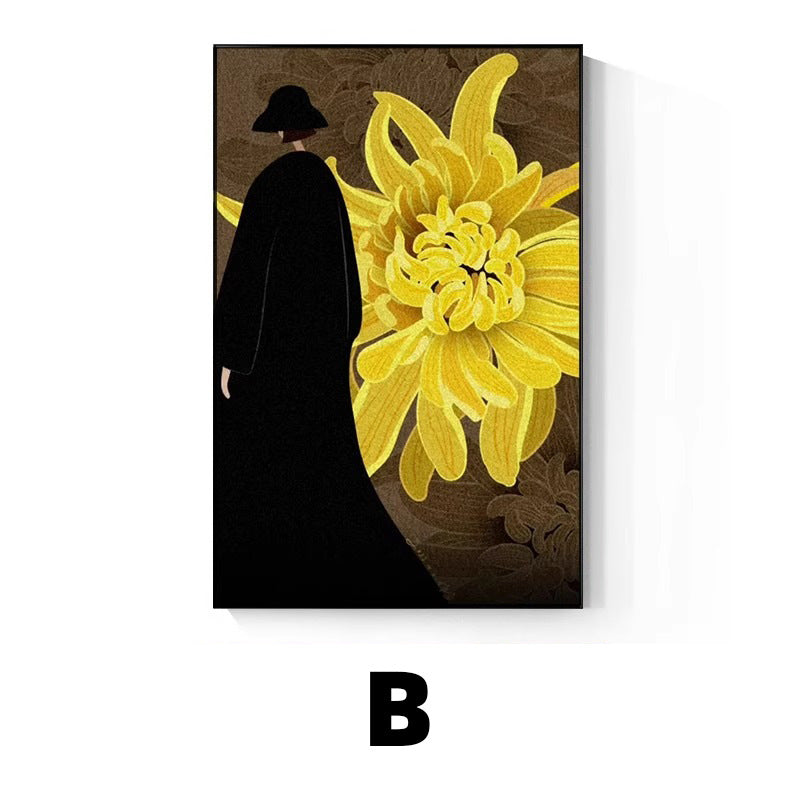Artistic Floral Wall Art Homeandso