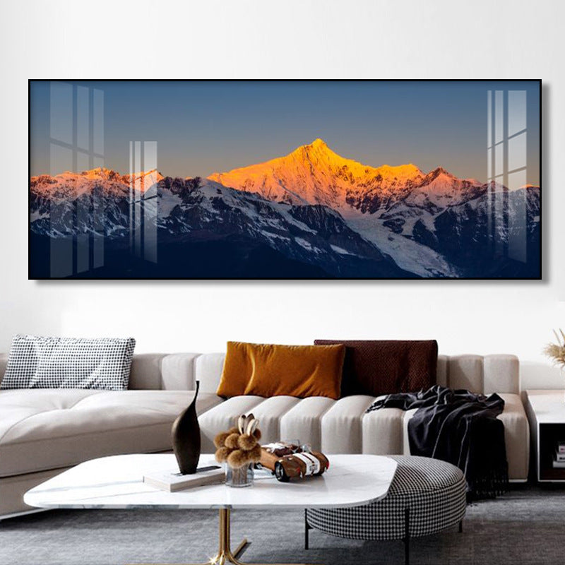 Framed Mountain Landscape Artwork Homeandso