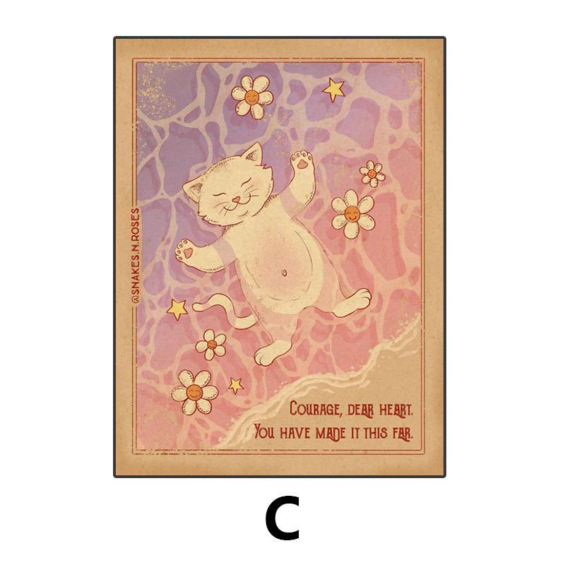 Cute Cat-Inspired Framed Wall Art Homeandso