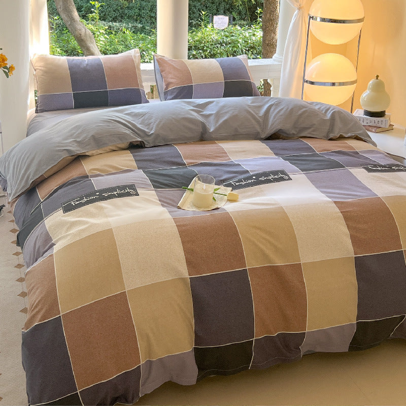 Playful Cartoon-Themed Bedding Ensemble Homeandso