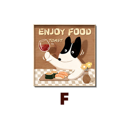 Cat-Themed Wall Art Print Homeandso