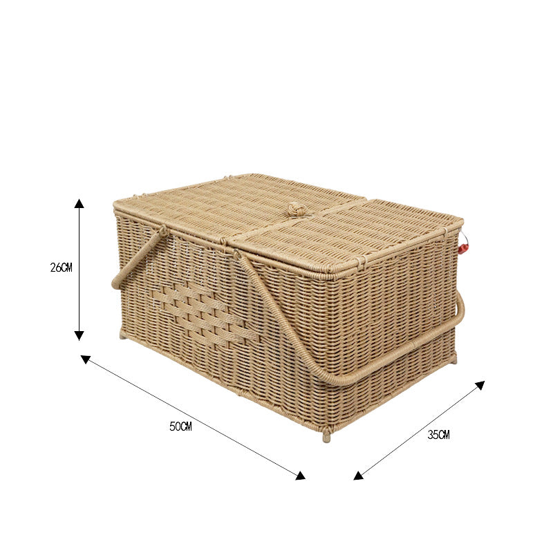 Handwoven Storage Basket Homeandso