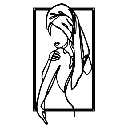 Artistic Line Art Wall Sculpture Homeandso