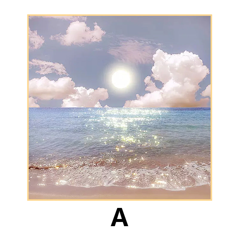 Dreamy Seascape Canvas Art Print Homeandso