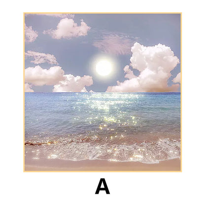 Dreamy Seascape Canvas Art Print Homeandso