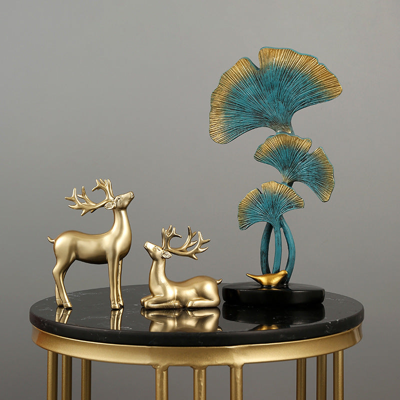 Decorative Ginkgo Leaf Sculpture Homeandso