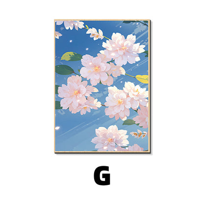 Floral Botanical Print Wall Art Homeandso