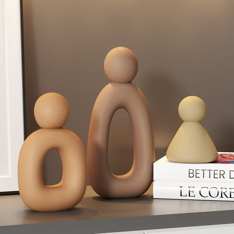 Modern Abstract Figurine Homeandso