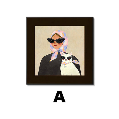 Artistic Framed Portrait Wall Art Homeandso