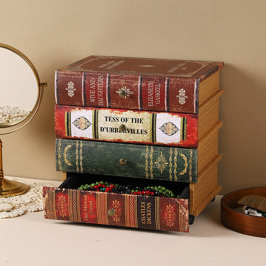Vintage Decorative Book Shelf Organizer Homeandso