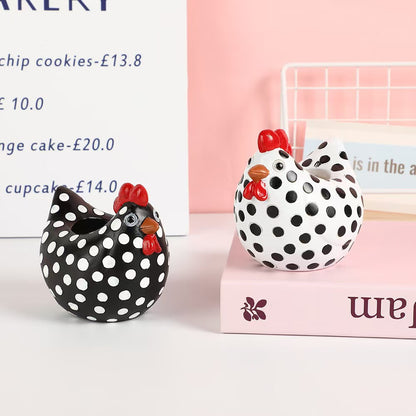 Decorative Chicken Planter Homeandso