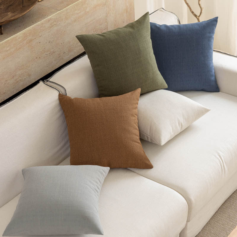 Comfortable Textured Throw Pillow