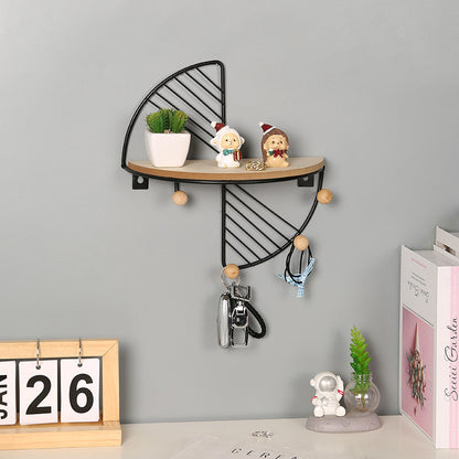 Modern Geometric Wall Shelf Homeandso