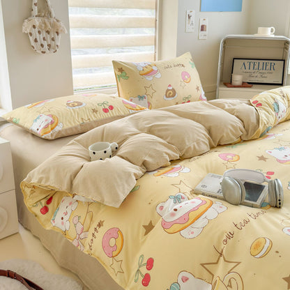 Playful Animal-Themed Duvet Cover Set Homeandso