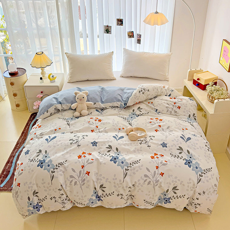 Playful Heart Pattern Duvet Cover Set Homeandso