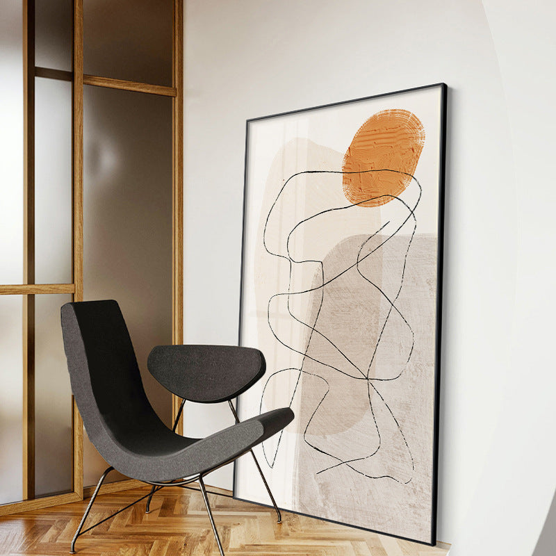 Abstract Framed Line Art Homeandso
