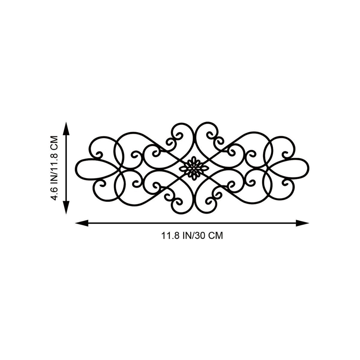 Decorative Scroll Metal Wall Art Homeandso