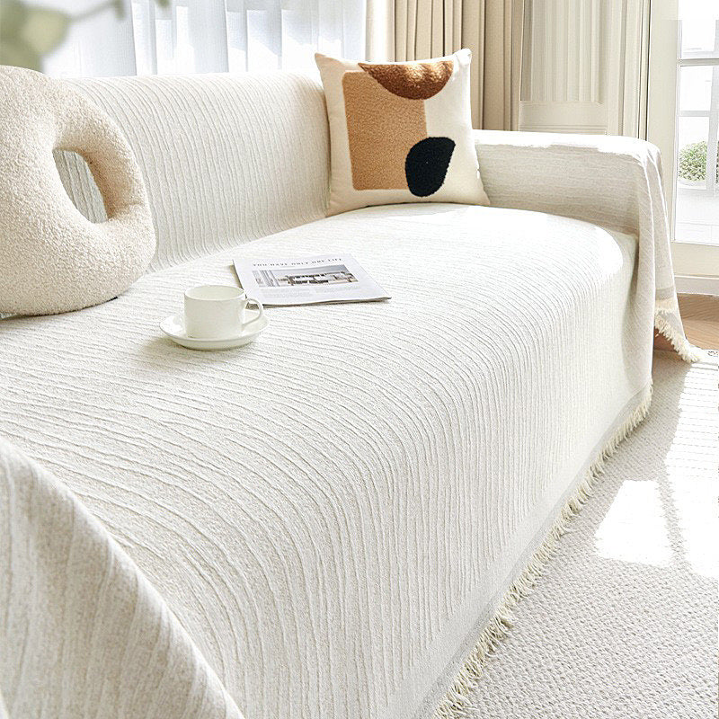 Cozy Knitted Sofa Cover