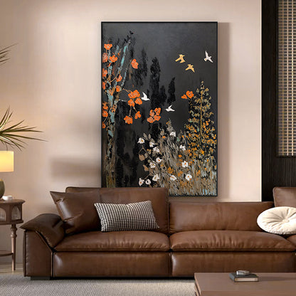 Asian-Inspired Decorative Framed Wall Art Homeandso