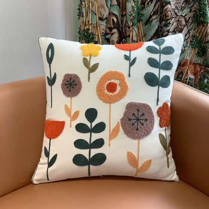 Dekoratives Blumen-Kissen