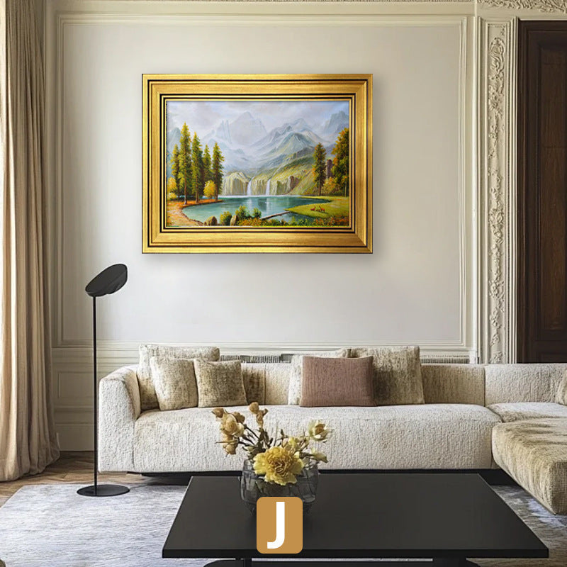 Decorative Framed Nature Landscape Artwork Homeandso
