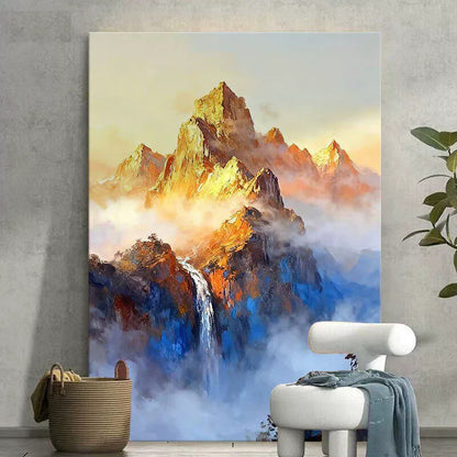 Majestic Mountain Landscape Wall Art Homeandso