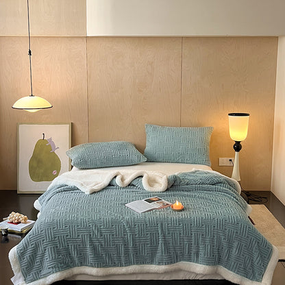 Plush Fleece Blanket Homeandso