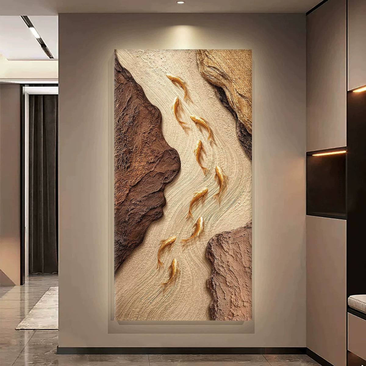 Textured Nature-Inspired Wall Art Homeandso
