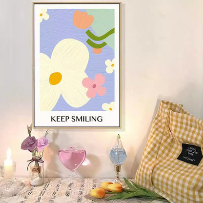 Floral Greeting Wall Art Homeandso