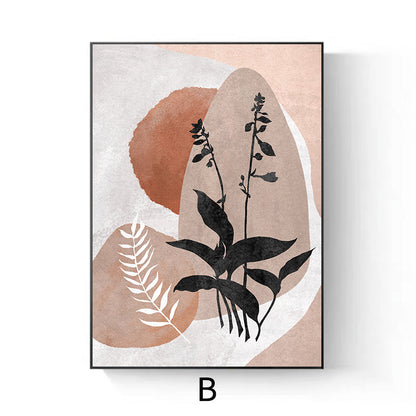 Abstract Botanical Wall Art Homeandso