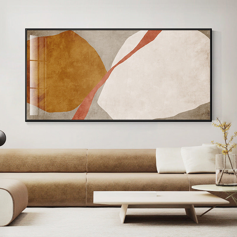 Abstract Geometric Framed Artwork Homeandso