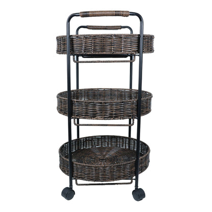 Rolling Storage Cart Homeandso