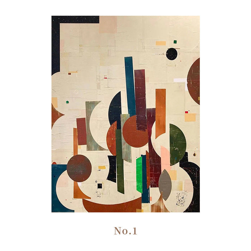 Geometric Abstract Canvas Art Homeandso