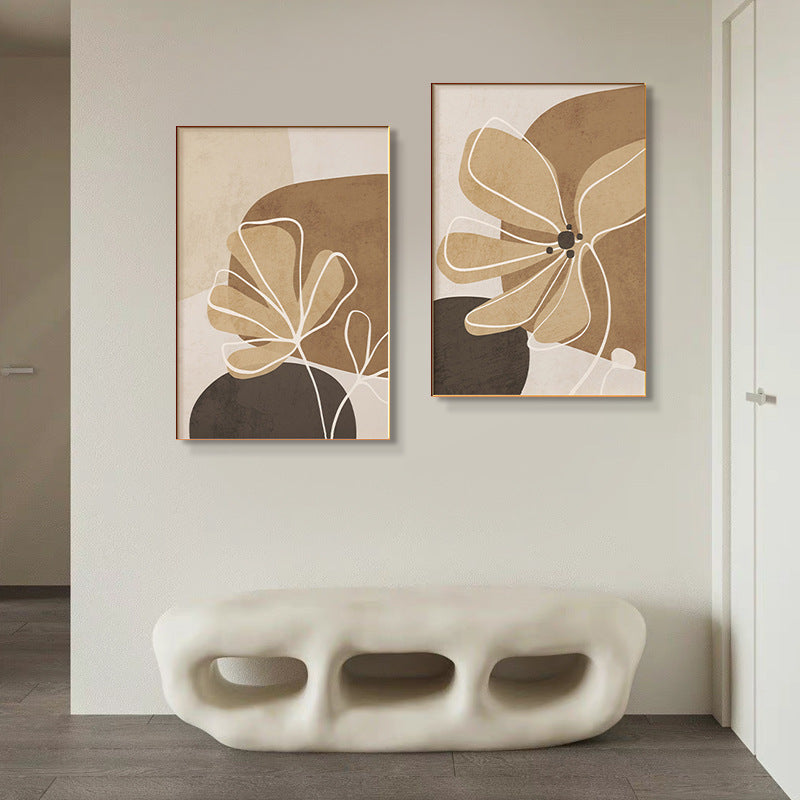 Abstract Geometric Framed Art Print Homeandso
