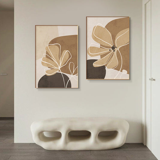 Abstract Geometric Framed Art Print Homeandso