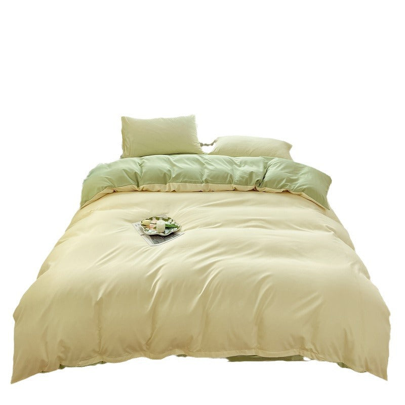 Premium Reversible Hypoallergenic Duvet Cover Set